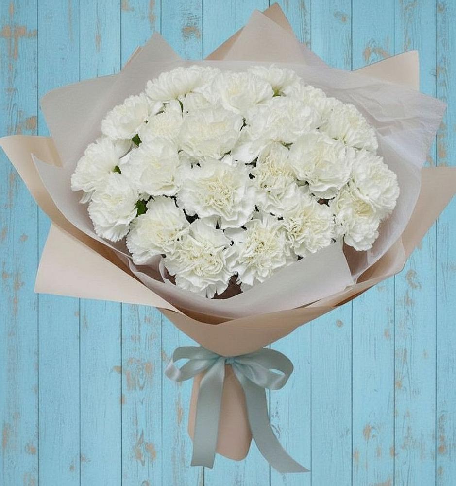 Букет цветов из: Гвоздики в Заветы Ильича