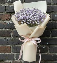 Букет цветов из:  Гипсофила в Заветы Ильича