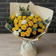 Букет цветов из:  Розы в Заветы Ильича