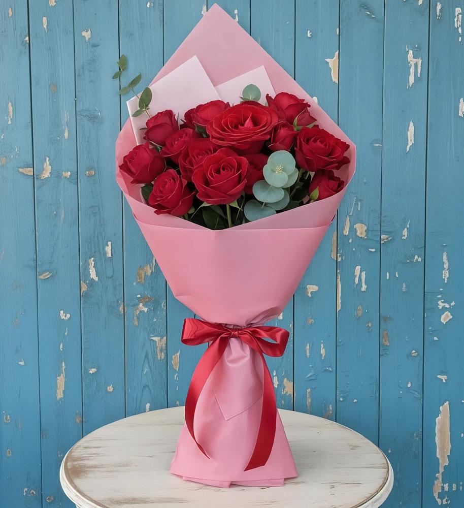 Букет цветов из: Розы в Заветы Ильича