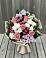 Букет цветов из: Альстромерии, Гвоздики, Розы и Хризантемы в Заветы Ильича