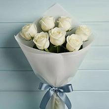 Букет 7 Белых роз Эдлесс Лав #REPLACE_PRED# Заветы Ильича