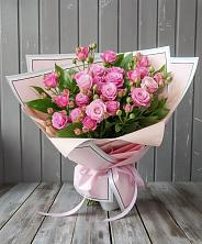 Букет Розовый кустик в Заветы Ильича