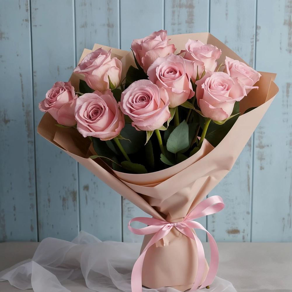 Букет цветов из: Розы в Заветы Ильича