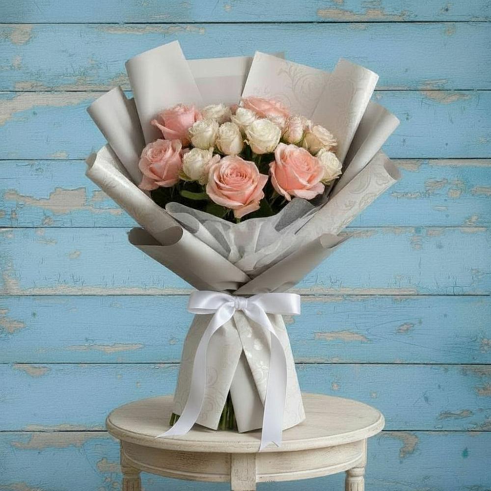 Букет цветов из: Розы в Заветы Ильича