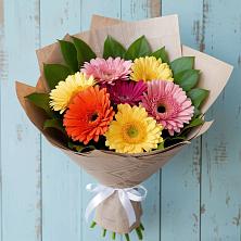 Букет цветов из:  Герберы в Заветы Ильича