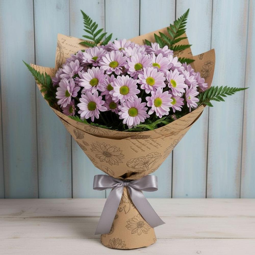 Букет цветов из: Хризантемы в Заветы Ильича