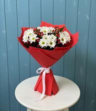 Букет цветов из:  Хризантемы в Заветы Ильича