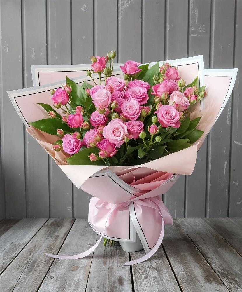 Букет Розовый кустик в Заветы Ильича