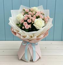 Букет цветов из:  Розы в Заветы Ильича