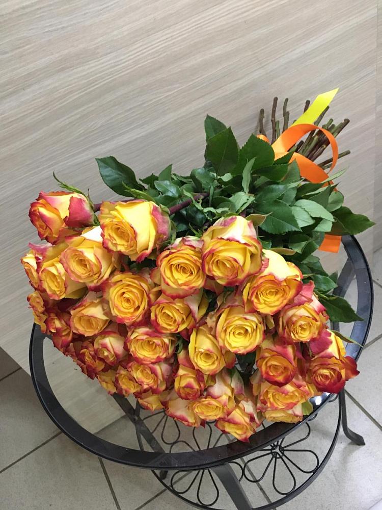 Букет Желтые розы в Заветы Ильича