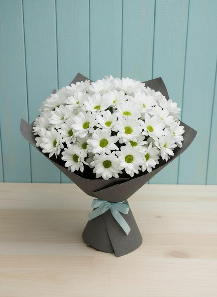 Букет цветов из: Хризантемы в Заветы Ильича