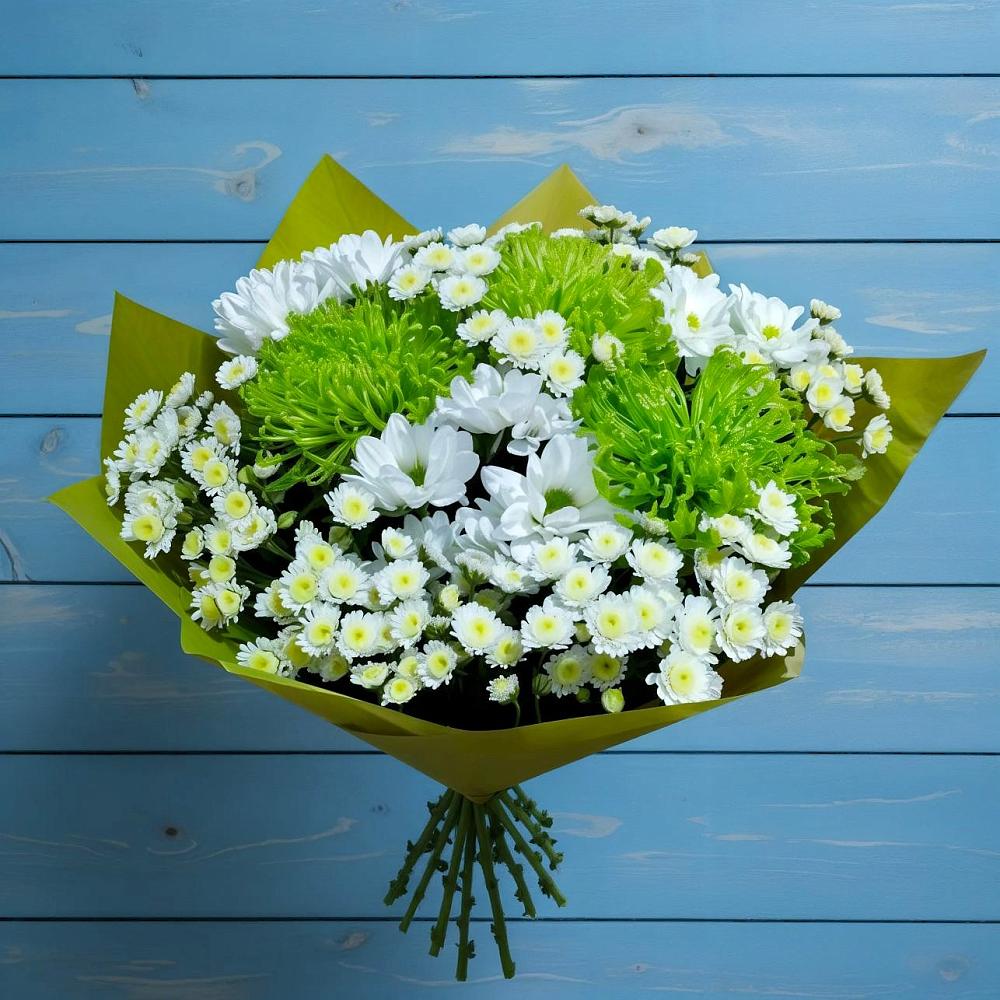 Букет цветов из: Хризантемы в Заветы Ильича