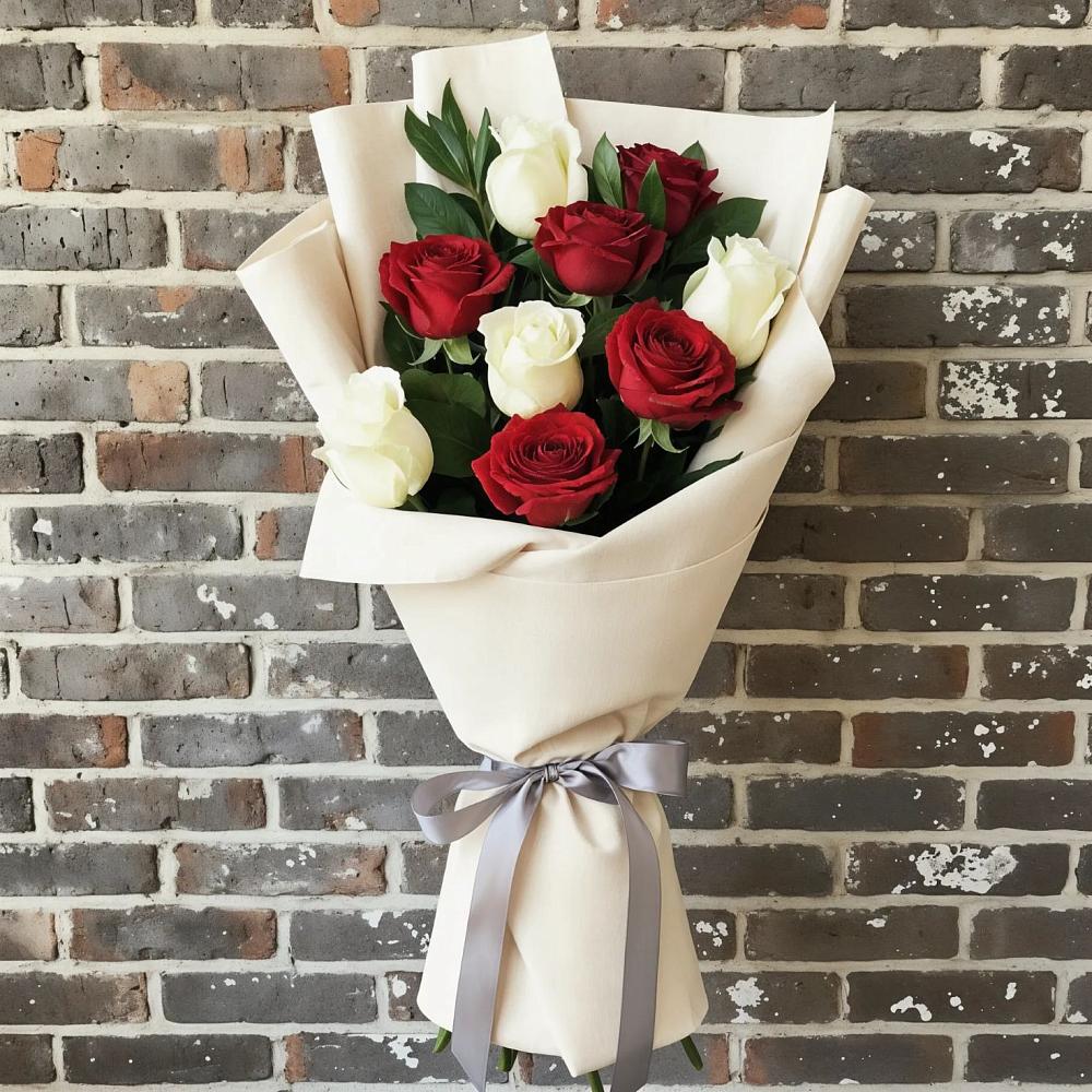 Букет цветов из: Розы в Заветы Ильича