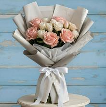 Букет цветов из:  Розы #REPLACE_PRED# Заветы Ильича