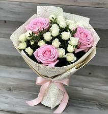 Букет цветов из:  Розы в Заветы Ильича