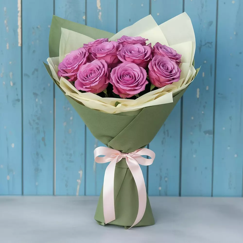 Букет Розы Фёрст Леди в Заветы Ильича