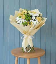 Букет цветов из:  Хризантемы и Розы в Заветы Ильича