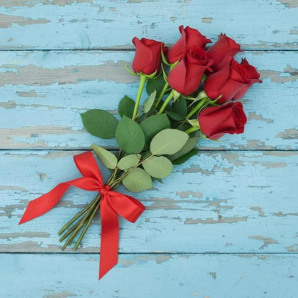 Букет Красные розы в Заветы Ильича