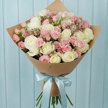 Букет цветов из:  Розы в Заветы Ильича